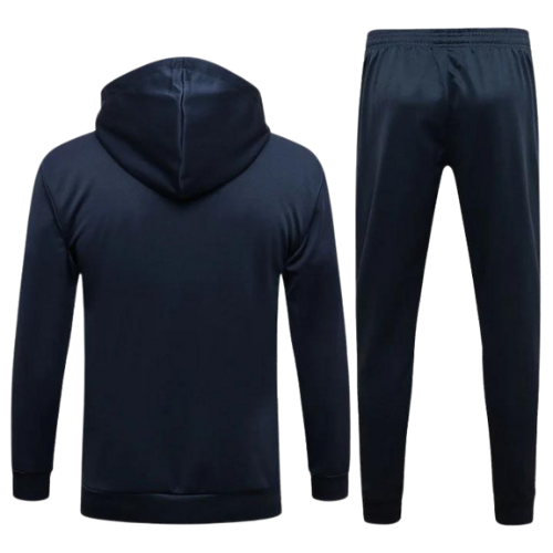 KIT FELPA CON CAPPUCCIO STEMMA PARIS + TUTA PSG X JORDAN 2021/22