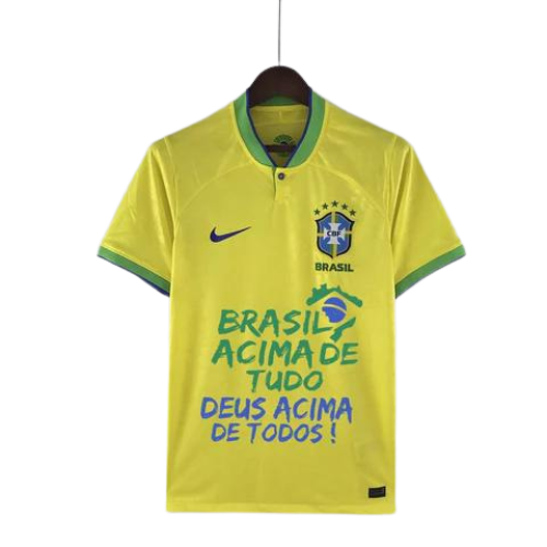 MAGLIA BRASILE HOME SPECIAL EDITION BOLSONARO 2022/23