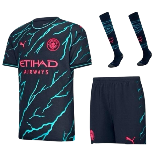 KIT BAMBINO MANCHESTER CITY HOME 2023/24