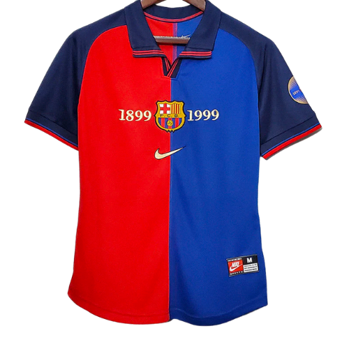 MAGLIA RETRO BARCELONA HOME 100TH ANNIVERSARY LIMITED EDITION 1899-1999