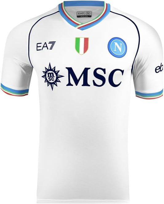 Maglia Napoli Gara Euro Away Bianca 2023/2024